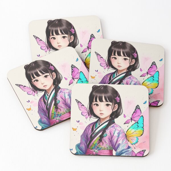 Item preview, Butterfly and young kid#98 designed and sold by YDIX.