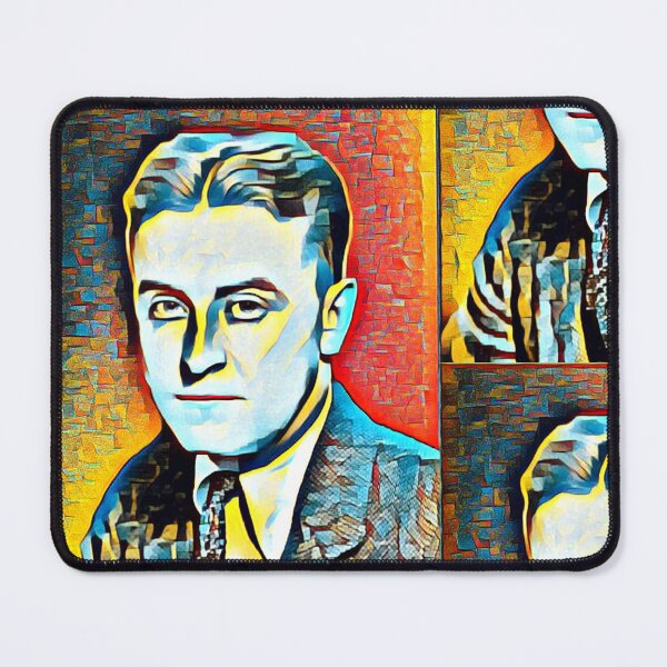 Item preview, F Scott Fitzgerald artwork | F Scott Fitzgerald Portrait | F Scott Fitzgerald Wall Art designed and sold by Suyogsonar25.