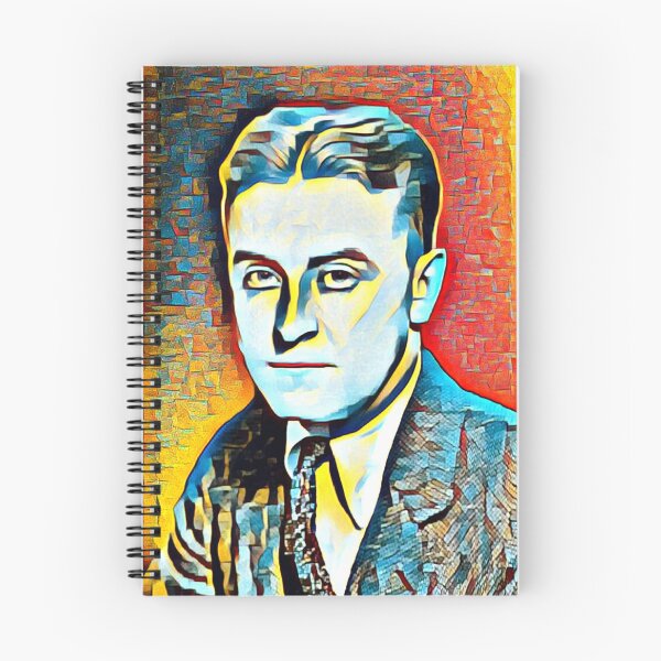 Item preview, F Scott Fitzgerald artwork | F Scott Fitzgerald Portrait | F Scott Fitzgerald Wall Art  designed and sold by Suyogsonar25.