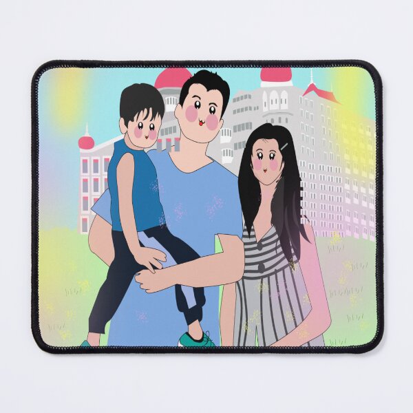Artikelvorschau, süßes Familienportrait entworfen und verkauft von DVA Designs.
