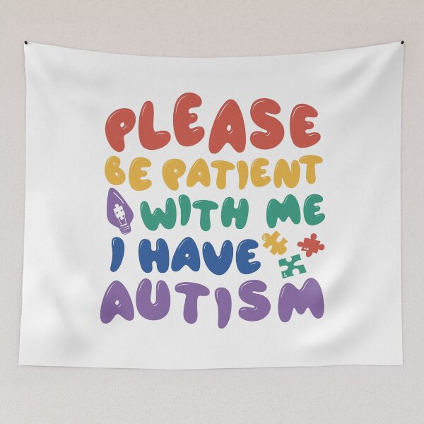 Item preview, Autism Awareness - Please Be Patient With Me designed and sold by KaylaStudio.