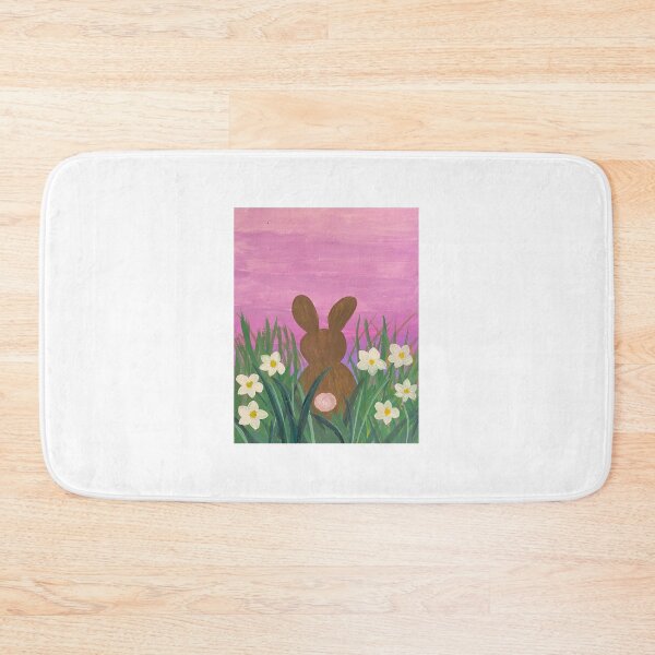 Item preview, Bunny in the Grass at Sunset designed and sold by Lisa Neuman Watercolors.