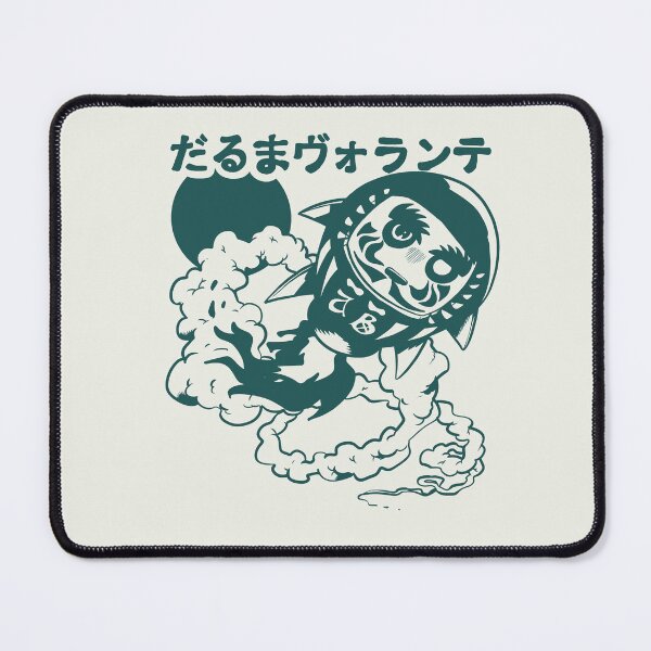 Item preview, A flying Daruma doll (B&W version) designed and sold by TomiAx.