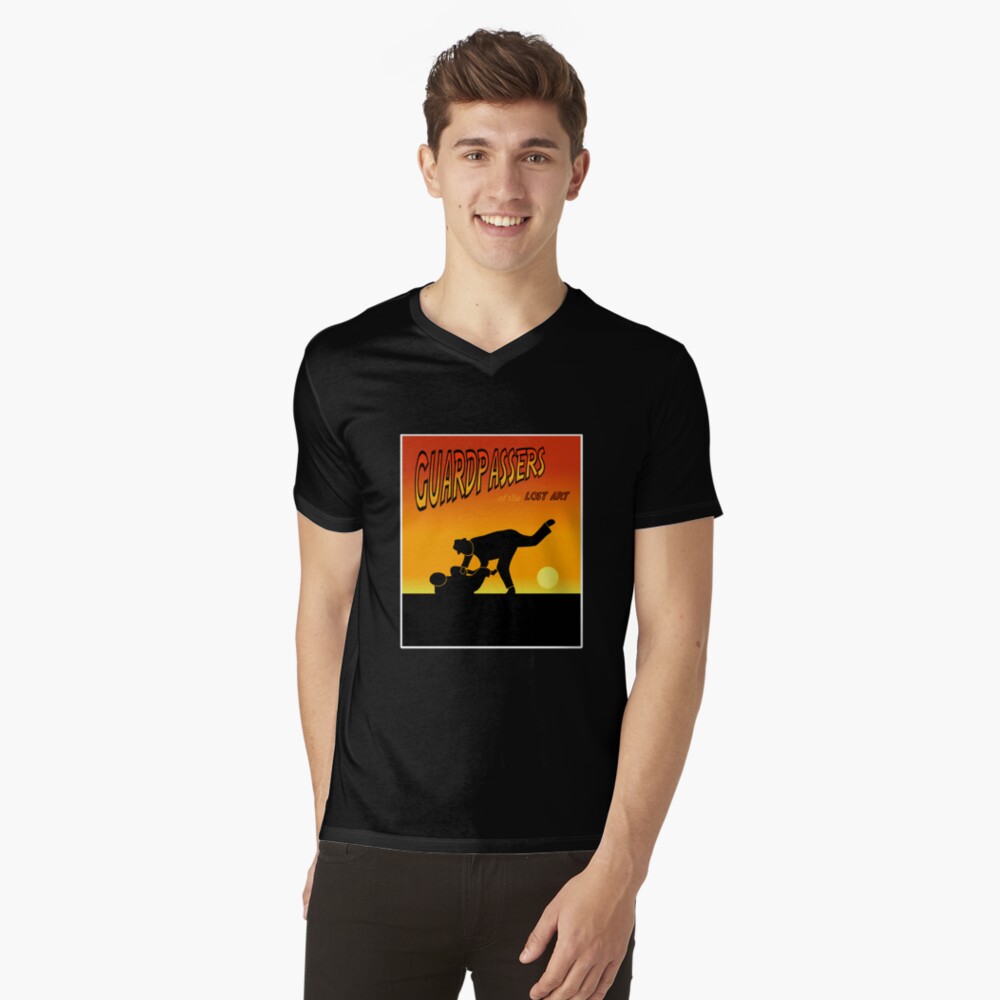 Item preview, V-Neck T-Shirt designed and sold by Guardpassers.