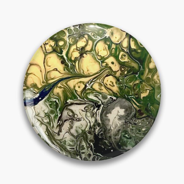 Item preview, Green and Gold Abstract designed and sold by ClaireBillson.
