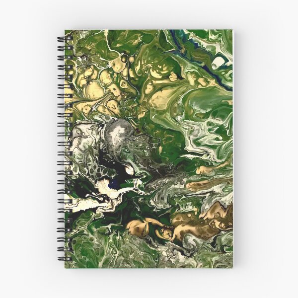 Item preview, Green and Gold Abstract designed and sold by ClaireBillson.