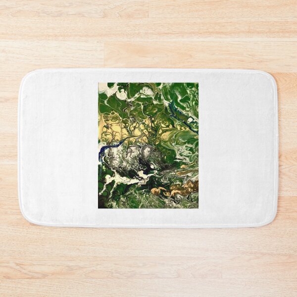 Item preview, Green and Gold Abstract designed and sold by ClaireBillson.