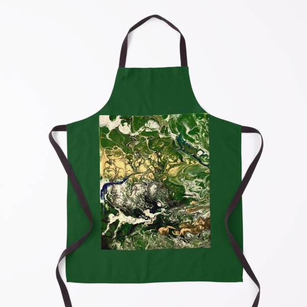Item preview, Green and Gold Abstract designed and sold by ClaireBillson.