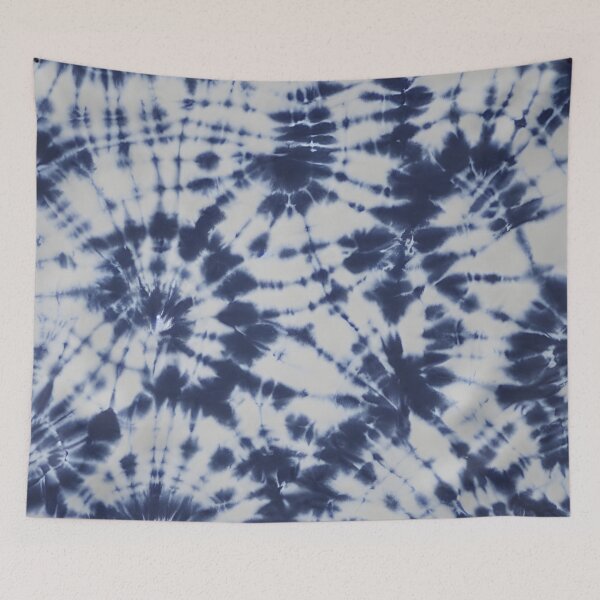 Item preview,  Blue Indigo Tie Dye Kumo Shibori Pattern  designed and sold by Tamas Das.