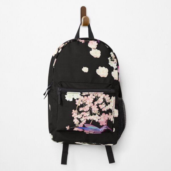Item preview, hummingbird,flowers,cherry blossom,blooms,flower designed and sold by theherbst131313.