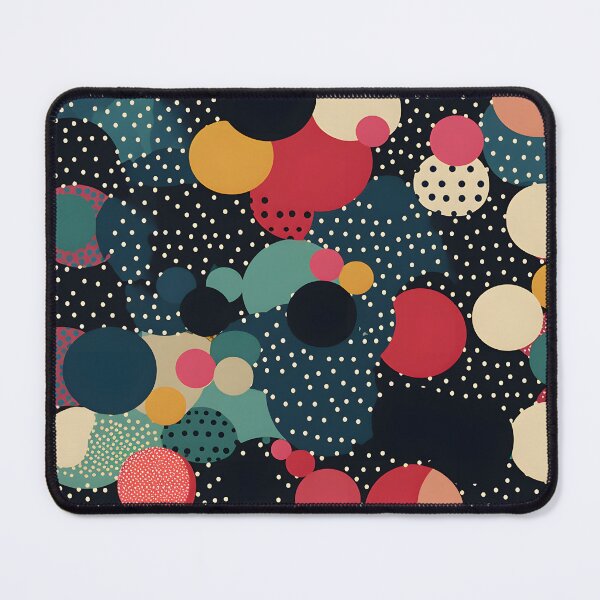 Item preview, Colorful polka dots pattern tile designed and sold by Kenneth Heiss.