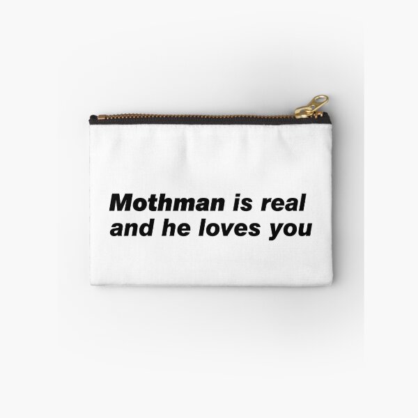 Item preview, Mothman is real and he loves you designed and sold by since-here.