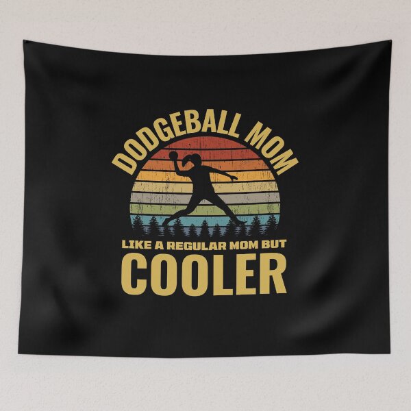Item preview, Dodgeball Mom Team Sports Vintage Retro designed and sold by TastefulTees.