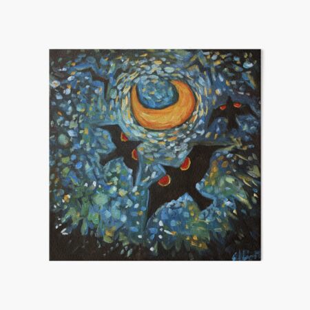 Item preview, Redwing Moon designed and sold by Elliott Art Studio.