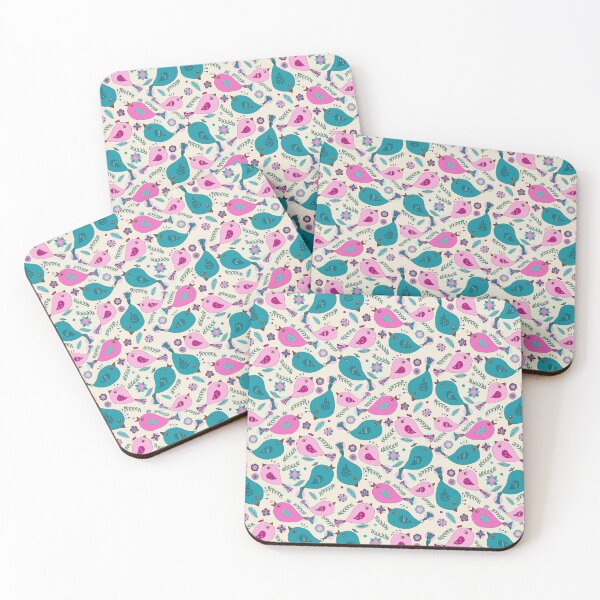 Item preview, Borlas Estampado de Aves en Crema designed and sold by BlissDrizzle.