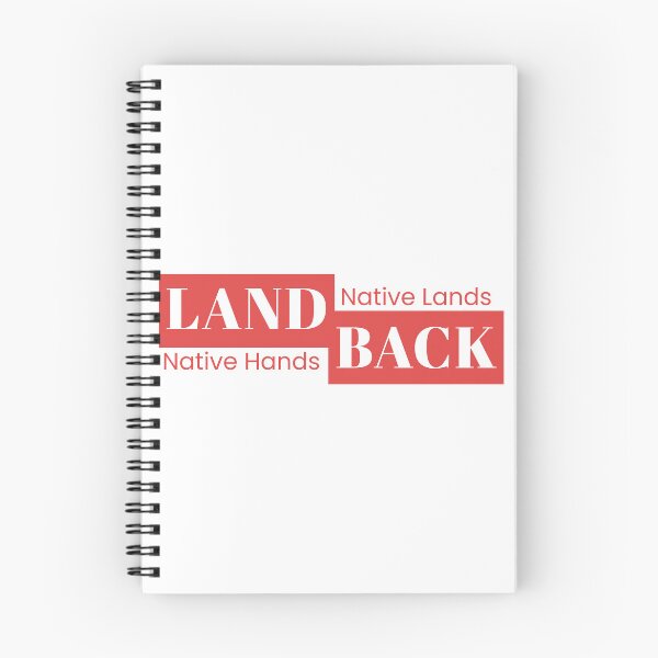 Item preview, Land Back Native Lands on Native Hands Indigenous Amrerican Design designed and sold by RiyonArts.