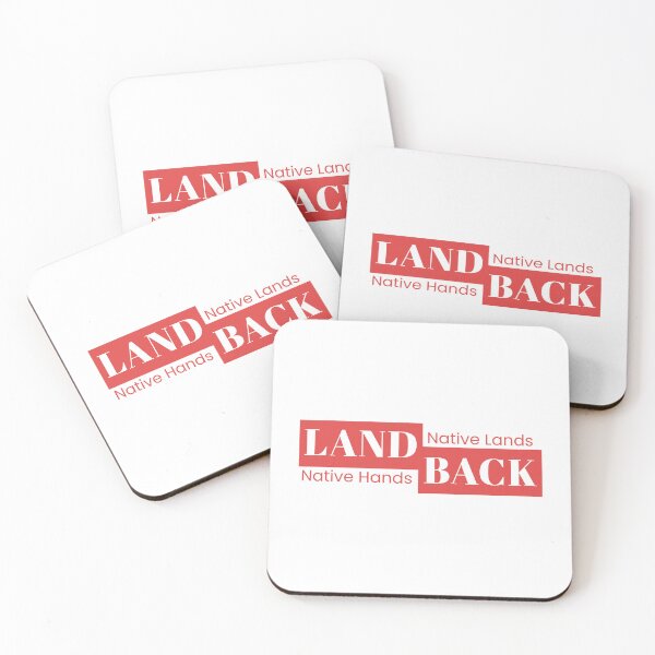 Item preview, Land Back Native Lands on Native Hands Indigenous Amrerican Design designed and sold by RiyonArts.