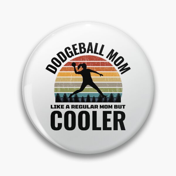 Item preview, Dodgeball Mom Team Sports Vintage Retro designed and sold by TastefulTees.