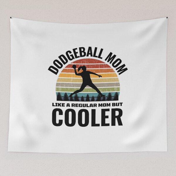 Item preview, Dodgeball Mom Team Sports Vintage Retro designed and sold by TastefulTees.