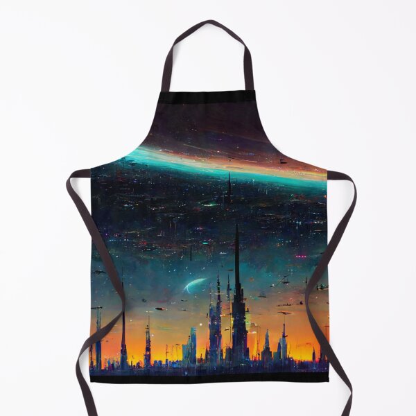 Item preview, Intergalactic City Skyline designed and sold by Brontox.