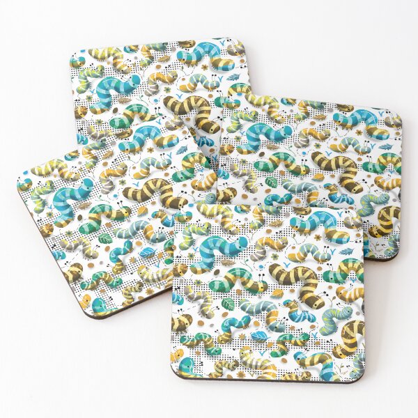 Item preview, Caterpillars designed and sold by Karin Taylor.