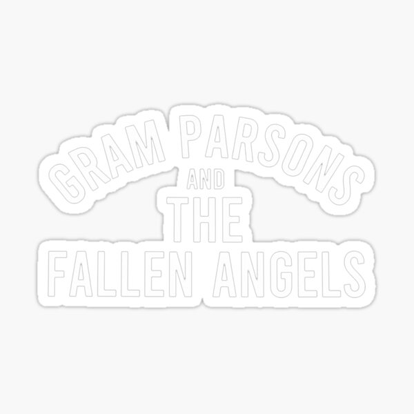 “Gram Parsons” Sticker for Sale by Casebeer | Redbubble
