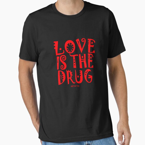 APPLIED ART FORMS LOVE IS THE DRUG Tシャツ Jersey T-Shirt Charcoal [LOVE IS THE DRUG] | Applied Art