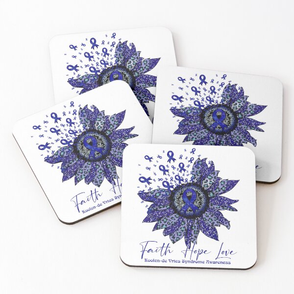 Item preview, Koolen-de Vries Syndrome Awareness - Sunflower faith hope love designed and sold by pierrevelazque.