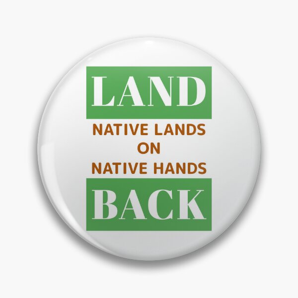 Item preview, Land Back Native Lands On Native Hands Native Americans designed and sold by RiyonArts.