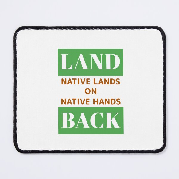 Item preview, Land Back Native Lands On Native Hands Native Americans designed and sold by RiyonArts.