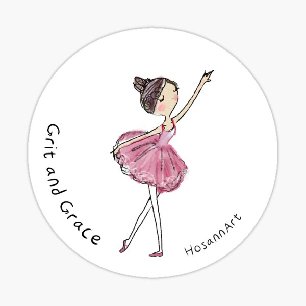 Item preview, Ballerina with Grit and Grace designed and sold by hosannart.