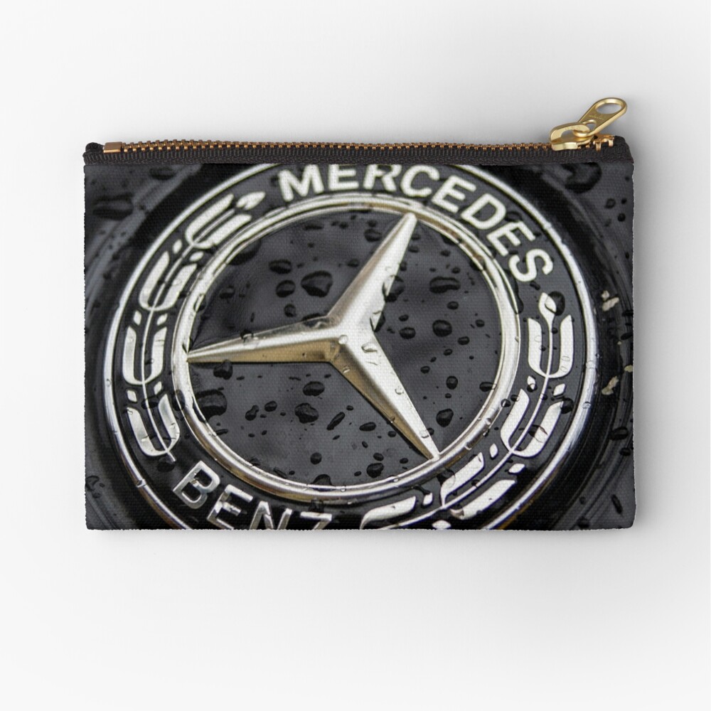 Mercedes Logo Zipper Pouch for Sale by VitaliiShop