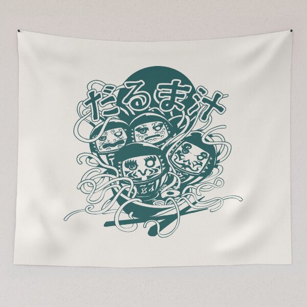 Item preview, Darumas soup (B&W version) designed and sold by TomiAx.