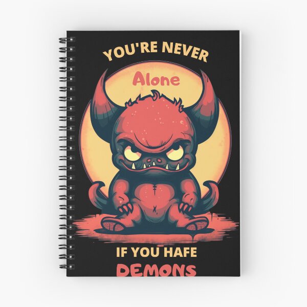 Item preview, Yo y Mis demonios. Nunca estás solo si tienes demonios. designed and sold by DiamondPixel.