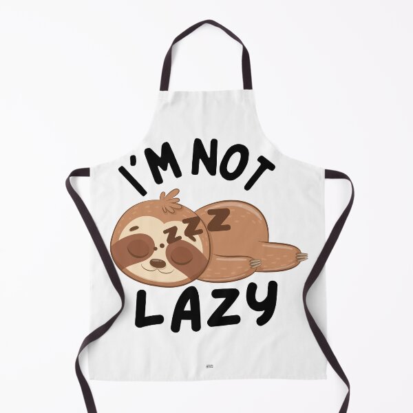 Item preview, I am not Lazy Sloth Funny Saying designed and sold by rafiaarts.