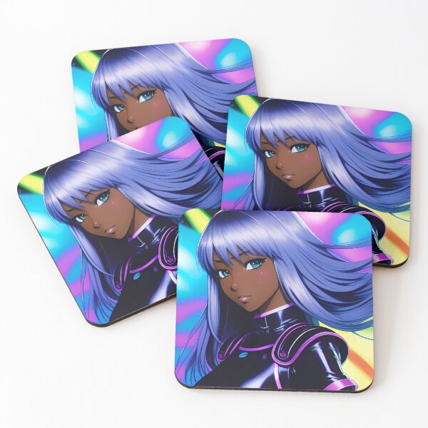 Item preview,  Chromatic Crusade | Black Anime Girl designed and sold by blackanimemecca.