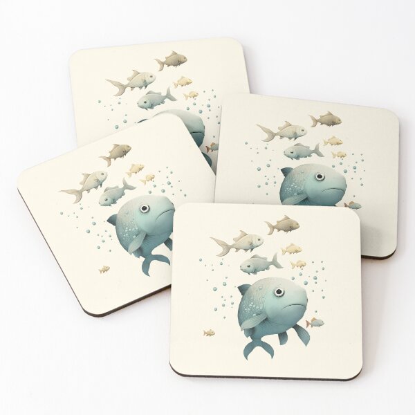 Item preview, Fish floating in the air designed and sold by GGZebra.