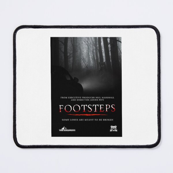 Item preview, Footsteps film poster designed and sold by JaninePipe.