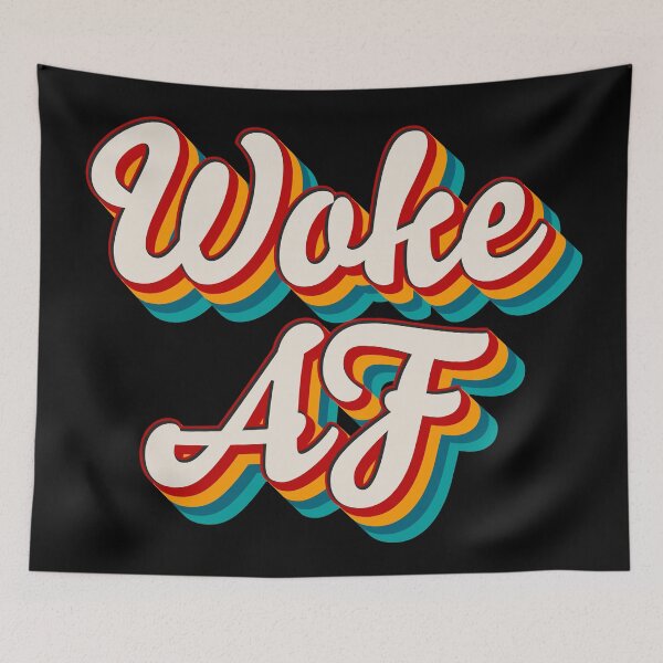 Item preview, Woke AF designed and sold by Texterns.