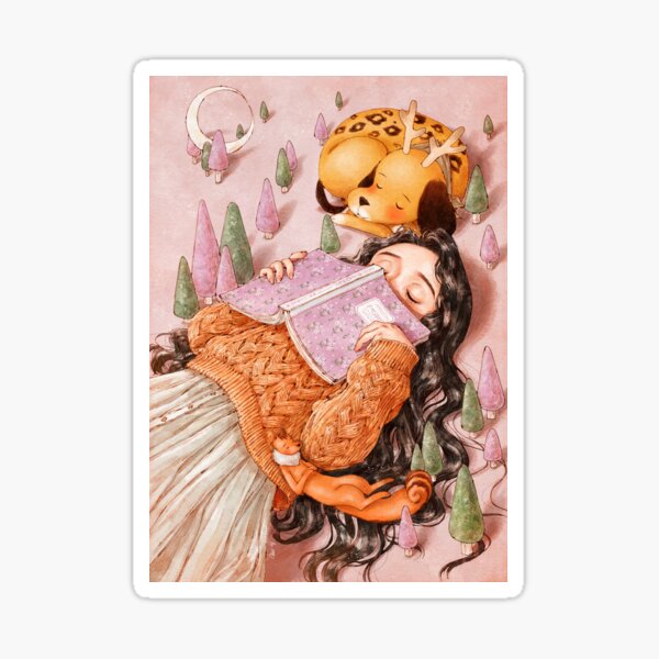 Item preview, A Warm Afternoon to Read a Book designed and sold by Aeppol.