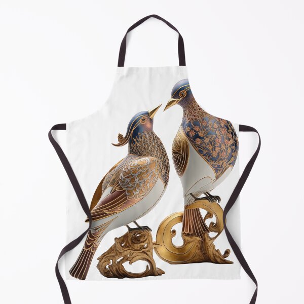Artikelvorschau, Couple bird statue imari China material photo isolated objects 3 entworfen und verkauft von jetaiart.