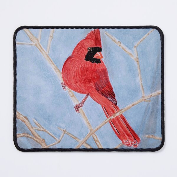 Item preview, Cardinal Bird Illustration designed and sold by KayleeRoseArt.