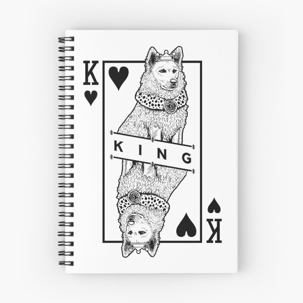 Item preview, Mudi King Of Hearts Funny Dog Lover Pop Art designed and sold by GrandeDuc.