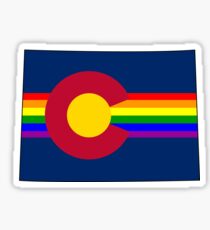 Colorado Pride! Sticker