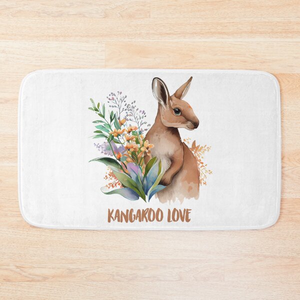 Item preview, Kangaroo Watercolor designed and sold by Blok45.