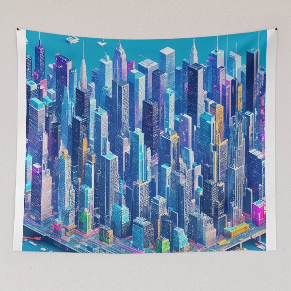 Item preview, New York City (Isometric) designed and sold by Warih.