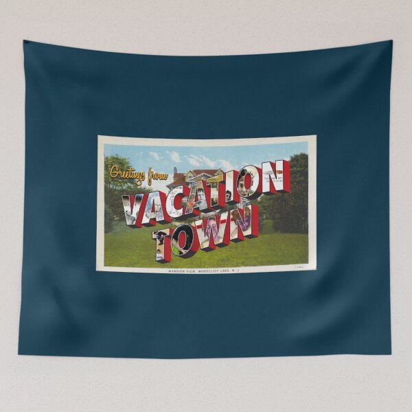 Item preview, Vacation Town Postcard (TFB)   designed and sold by ChapmanDemello.