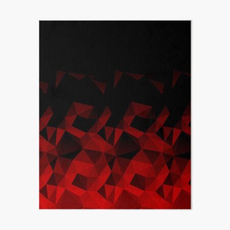 Abstract background of triangles polygon wallpaper in black red colors 1 |  Leggings