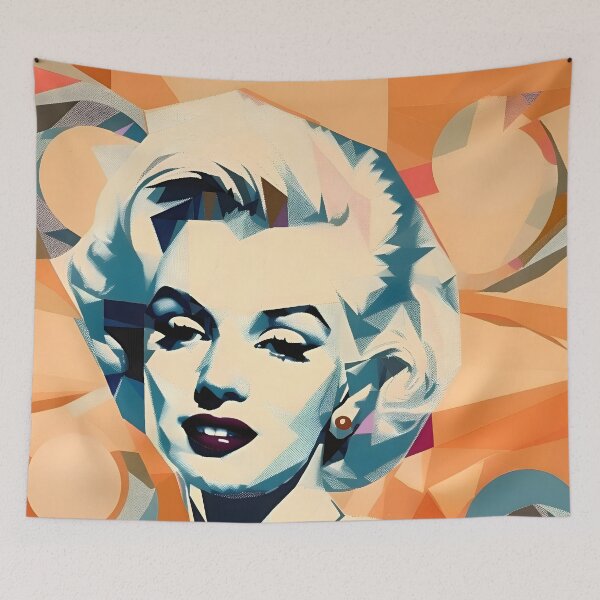 Item preview, Marilyn Monroe - Pop Art, Abstract Poster designed and sold by coffee2cabernet.