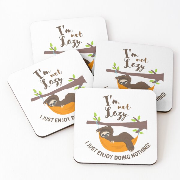 Item preview, I'm not Lazy I Just Enjoy Doing Nothing  designed and sold by rafiaarts.